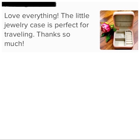 🍒3/$30 New Green Velvet Travel Jewelry Box - Picture 6 of 6